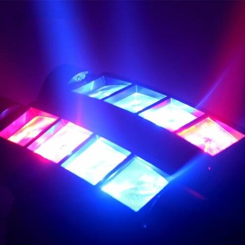 Mini LED Spider Light 8x6W RGBW Bar Beam Moving Head Lights For DJ Disco Party Music Profession Stage Lighting Effect