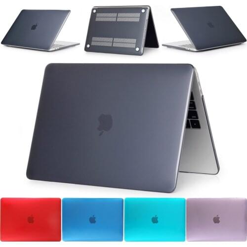 New laptop Case For APPle MacBook Air Pro Retina 13 15 16 15.4 13.3 inch with Touch Bar CASE+ Screen Protector + Keyboard Cover