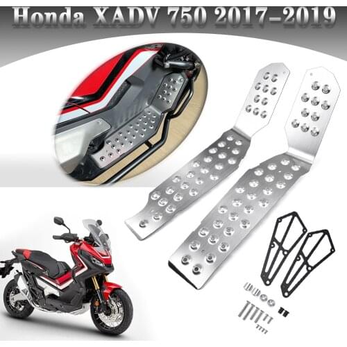 For HONDA XADV 750 XADV750 Foot Plate Board Pedals Footrest FootBoard X-ADV750 X-ADV 750 2017 2018 2019 Motorcycle Accessories