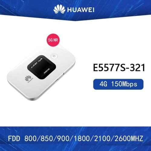 Unlocked HUAWEI E5577Cs-321 E5577 4G LTE Cat4 1500mah Mobile Hotspot Wireless WIFI Router Pocket +2PCS ANTENNA E5577S-321