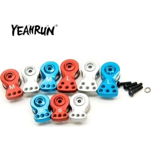 YEAHRUN Alloy Aluminum 25T Adjustable Servo Arm For RC Cars Helicopter Model Boat