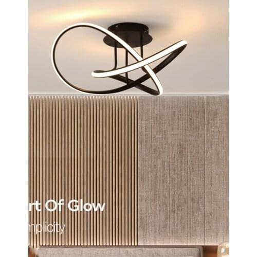 Nordic led Ceiling Lamps for Bedroom Room Modern Minimalist Surface Mounted Led Ceiling Lighting Indoor Decoration Light Fixture