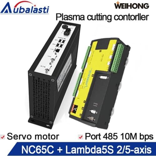 Cnc plasma cutter controller NC65C+Lambda5S for plasma milling cutting machine usb cnc controller for metal support servo motor