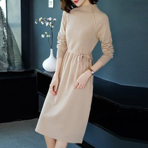 Yhzbhzym Fashionable Knitted Dresses
