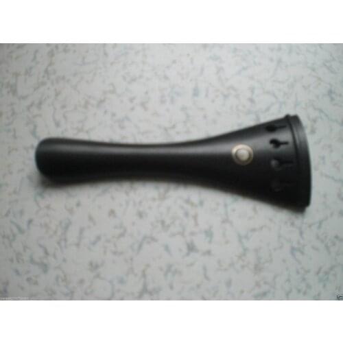 5 PCs Ebony Violin Tail Piece 4/4 Violin parts