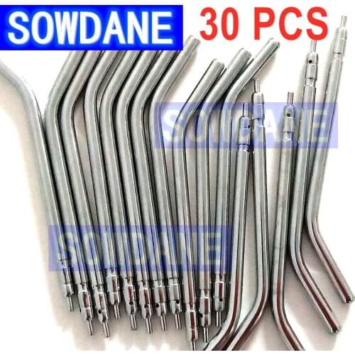 30 pcs Nozzles Tips Accessory Replacement part For New 3 way Dental Air Water Triple Syringe