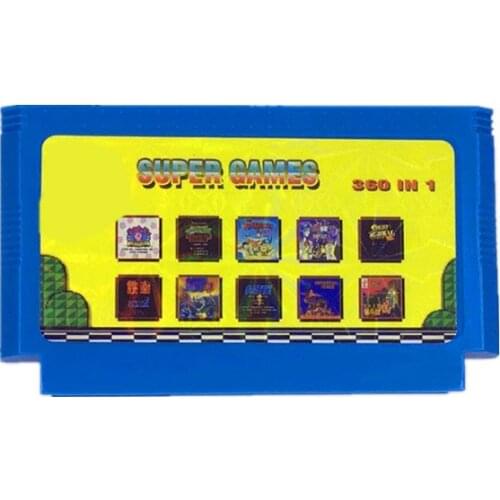 360 in 1 60 Pins Game Cartridge for 8 Bit Game Console with Double Dragon1 2 3 4/Adventure Island1 2 3 4/ Snow Bros, etc