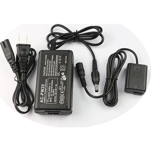 Ac-pw20 power adapter sleeve for Sony camera ilce-7 / 6000 / 6300 / 7S / 7rm2 / 6500 / 6400 / rx10m234 / qx1 / 5000 / 5100