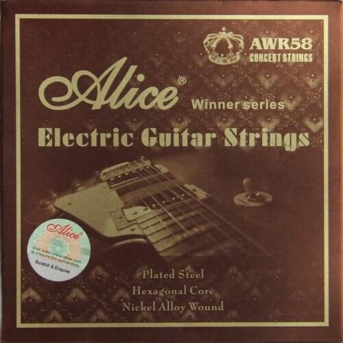 ALICE Winner Series AWR58SL(009-042) Super Light Concert Strings Electric Guitar Strings Set 6pcs/set