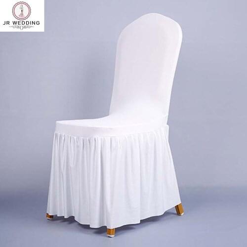 Free Shipping Red Ruched Spandex Chair Cover Pleated Lycra Chair Cover Customized Color