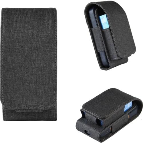 Flip PU Leather Bag For IQOS For IQOS 2.4 Plus Universal Pouch Black Blue Color Case