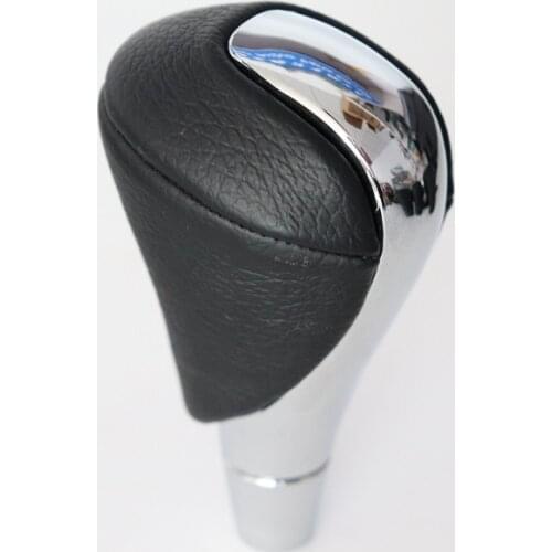Black Leather Mirror Chrome Shift Knob for Toyota Lexus ES330 ES350 GS460 IS250 LX470 LS460 RX350 RX400H LX RX450H SC430 CT200H