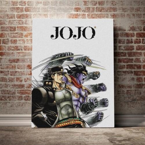 Canvas Print Picture Jotaro Kujo Wall Art Jojo S Bizarre Painting Home Decoration Anime Role Module Poster For Living Room Frame