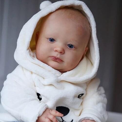 23 Inches Reborn Doll Kit Unpainted Unassembled Doll Set Diy Reborn Baby Realistic Baby Boy Doll Parts Drop Shipping