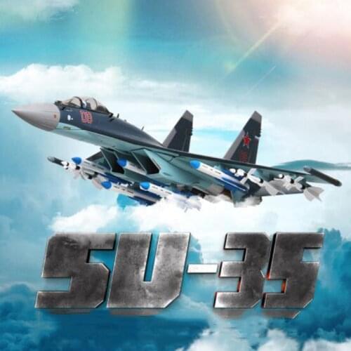 1/48 scale Soviet Union Navy Army Su35Su-35 fighter aircraft Russia airplane models adult children toys f display collections