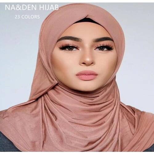 Soft basic cotton jersey 28 colors fashion plain solid viscose shawl Muslim echarpe women scarf hijabs bandana 10pcs fast ship