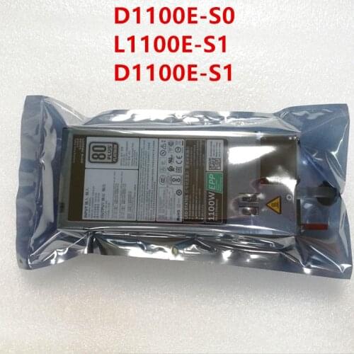 New PSU For Dell R530 R630 R730 R730XD T430 T630 1100W Power Supply D1100E-S0 L1100E-S1 DPS-1100BB B W12Y2 TFR9V Y26KX 0PR21C