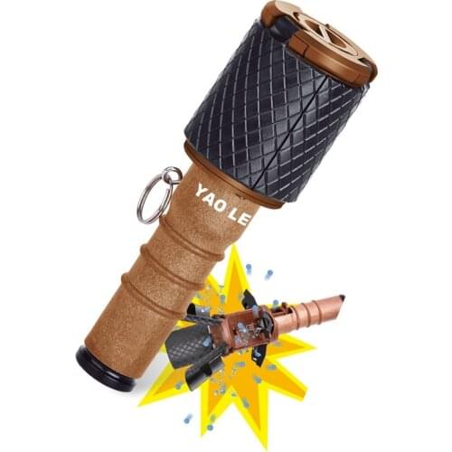 Outdoor Tactical Hunting CS Eat Chicken Water Bomb Mine Grenade Burst Toy Gun Water Bomb Mine Sound And Light Grenade COS
