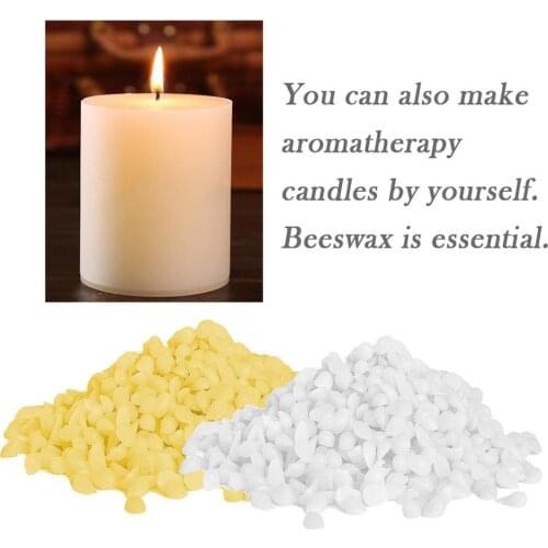 1Kg 500g Pure Natural Beeswax Wax Candles Making Supplies 100% No Added Soy Wax Lipstick DIY Material Candle Wax