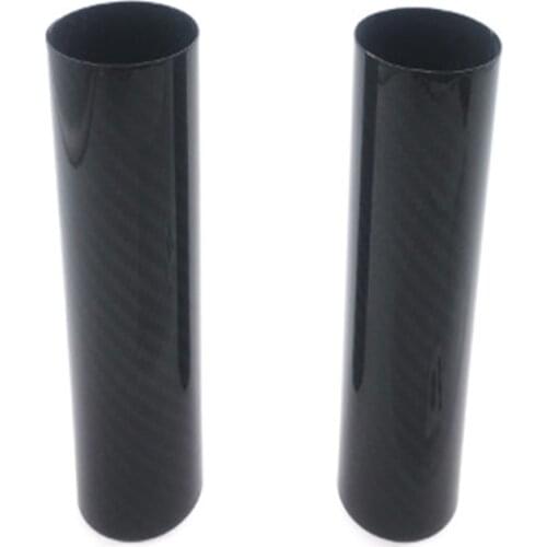 Carbon Fiber 160MM Adjustable Front Fork Protection Sheild Cover For KTM husqvarn Honda Yamaha Kawasaki Ducati On Off Road