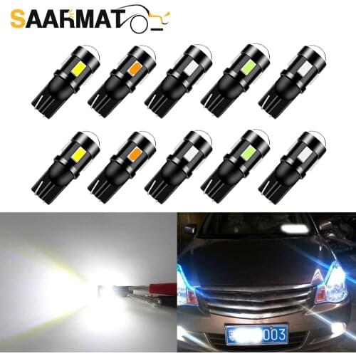10x T10 Wedge Turn Side Bulbs Reading lamp width light for Nissan Juke X-trail Qashqai Tiida Note Trail Murano Rogue Pathfinder