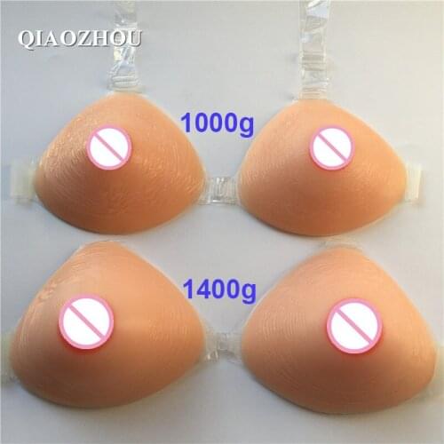 1400g cd breast forms transvestite boobs crossdresser silicone breasts