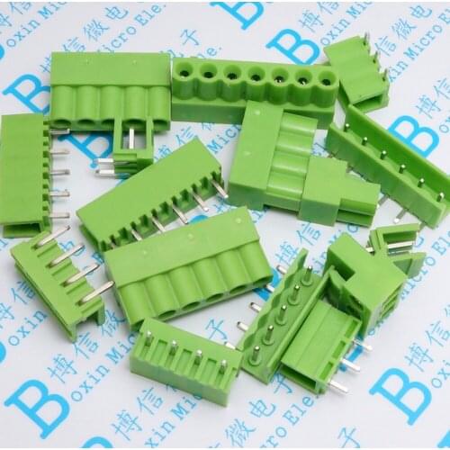 5.08mm connector HT5.08 green terminals 2P 3P 4P 5P 6P 7P 8P 5.08MM Straight pin Looper pin