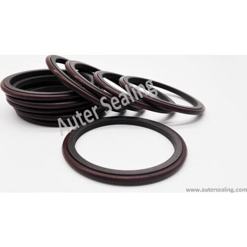 52x63x4.2/40x47x4 Rod seal PTFE with FKM oring Rotary Glyd ring Rotary compact