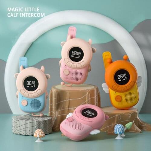 Wireless Kids Walkie Talkie Toys 3KM flashlight function Hand-Held Talk Parent-Child Educational Interactive Toys Gifts