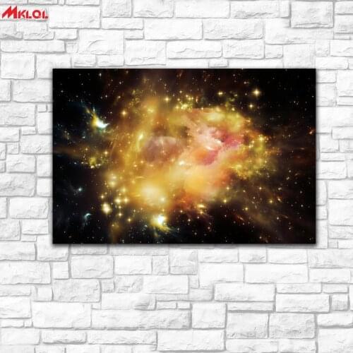 Large Wall Art,universe stars,Restaurant study Bedroom Decor Wall oil Painting Print Nice wall picture for living room no frame8