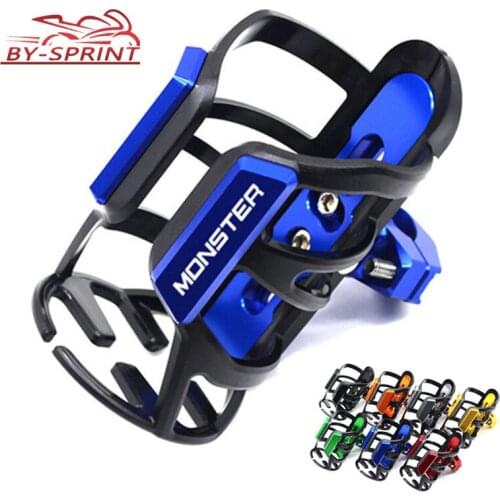 For Ducati MONSTER 695 696 796 797 821 1100 1200 1200S/R S2R Motorcycle Drink Coffee Cup Holders Water Cup Water Bottle Stand