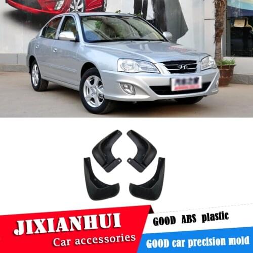 For Hyundai ELANTRA 2011-2018 Mudflaps Splash Guards Front With the color and rear Mud Flap Mudguards Fender Modified special