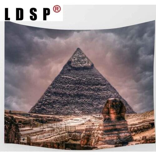 LDSP Tapestry Nature Forest Landscape Wall Hanging Sleeping Pad Sandy Beach Throw Towel Rug Blanket Camping Tent Wall Cloth Deco