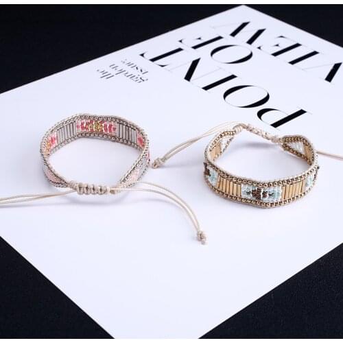 AAACGYC D099 DIY new bracelet fashion hand-woven bracelets woven bracelets ladies jewelry simple female accessories