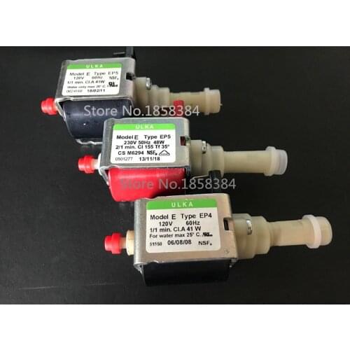 Original authentic coffee machine pump ULKA electromagnetic pum medical equipment washing machi