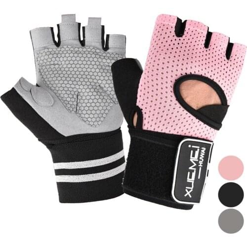 Gym Gloves Women Summer Weight Lifting Gloves Protect Hands And Wrist For Fitness Body Building Profession Weight Lifting Gloves