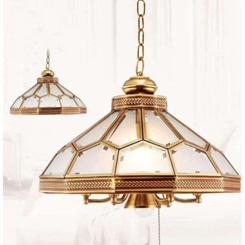 Restaurant droplight copper lamp european-style lamp contracted sitting room lamps and lanterns solder droplight, 164