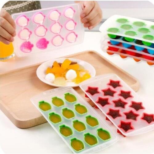 Moldes De Silicone Ice Lattice Epoxy Resin Molds Cake Decorating Supplies Strawberry Orange Stars Moulds Silicone Soap Mold SN