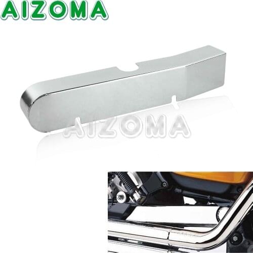 Chrome Side Swing Arm Cover Motorcycle Chain Guard for Suzuki Boulevard M109R M109R2 VZR1800 Intruder 2006-2017