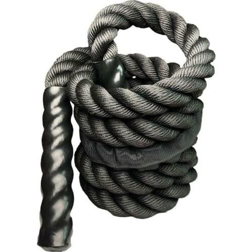 Fitness Heavy Jump Rope Crossfit Weighted Battle Skipping Ropes Power MMA Training Improve Strength Muscle 25mm