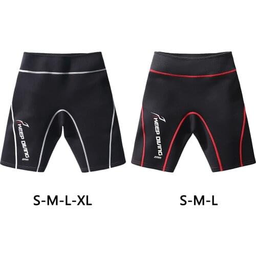 Womens Mens Neoprene Shorts Pants, 2mm Wetsuit Shorts Keep Warm for Summer Beach Swimming Water Aerobics Surfing Sauna Sweat