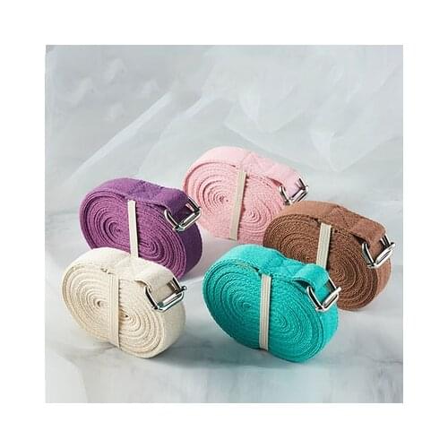 1pcs Professional stretch belt cotton lengthened 3 meters 4.2 meters yoga assisted stretching yoga rope