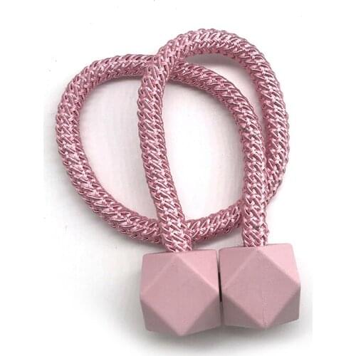 1PC Tie back Magnets Curtains Buckle Curtain Clips Magnetic Curtain Holder Rubiks Cube Decorative Home Window