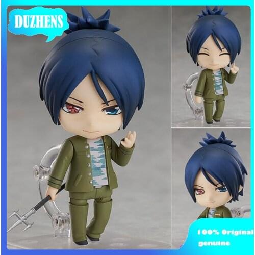 100% Original:HITMAN REBORN! Rokudou mukuro Q version figma PVC Action Figure Anime Figure Model Toy Figure Collection Doll Gift