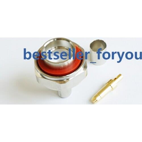 7/16 DIN Male Plug L29 Male Center Crimp For RG8 RG165 7D-FB LMR400 Calbe RF Staight Connector