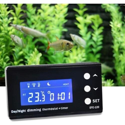 Digital Display Reptile Pet Nest Thermostat High Precision Probe Temperature D08F