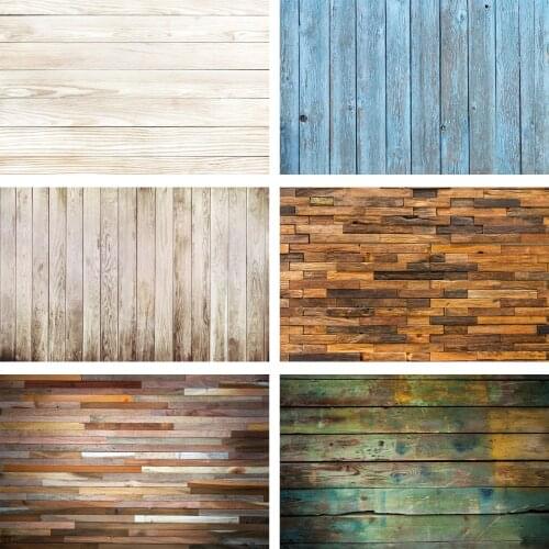 Wood Plank Texture Vinyl Photocall Photographic Backdrops Personalized Photograph Photography Backgrounds for Photo Studio Props