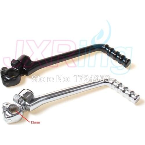 Dirt pit bike 13mm Big holes engine Universal kick start lever starting lever for 125cc 140cc 150cc 160cc