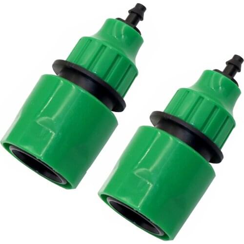 2PCS 8mm Hose Quick Connector Adapter for 4/7mm Hose Garden Flower Plants Lawn Agriculture Housing Industrial Irrigation