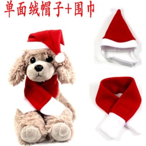 Cosplay Costumes Halloween Hat And Scarf For 2019 New Dog Christmas Coat Pet Christmas Costume Pet Accessories